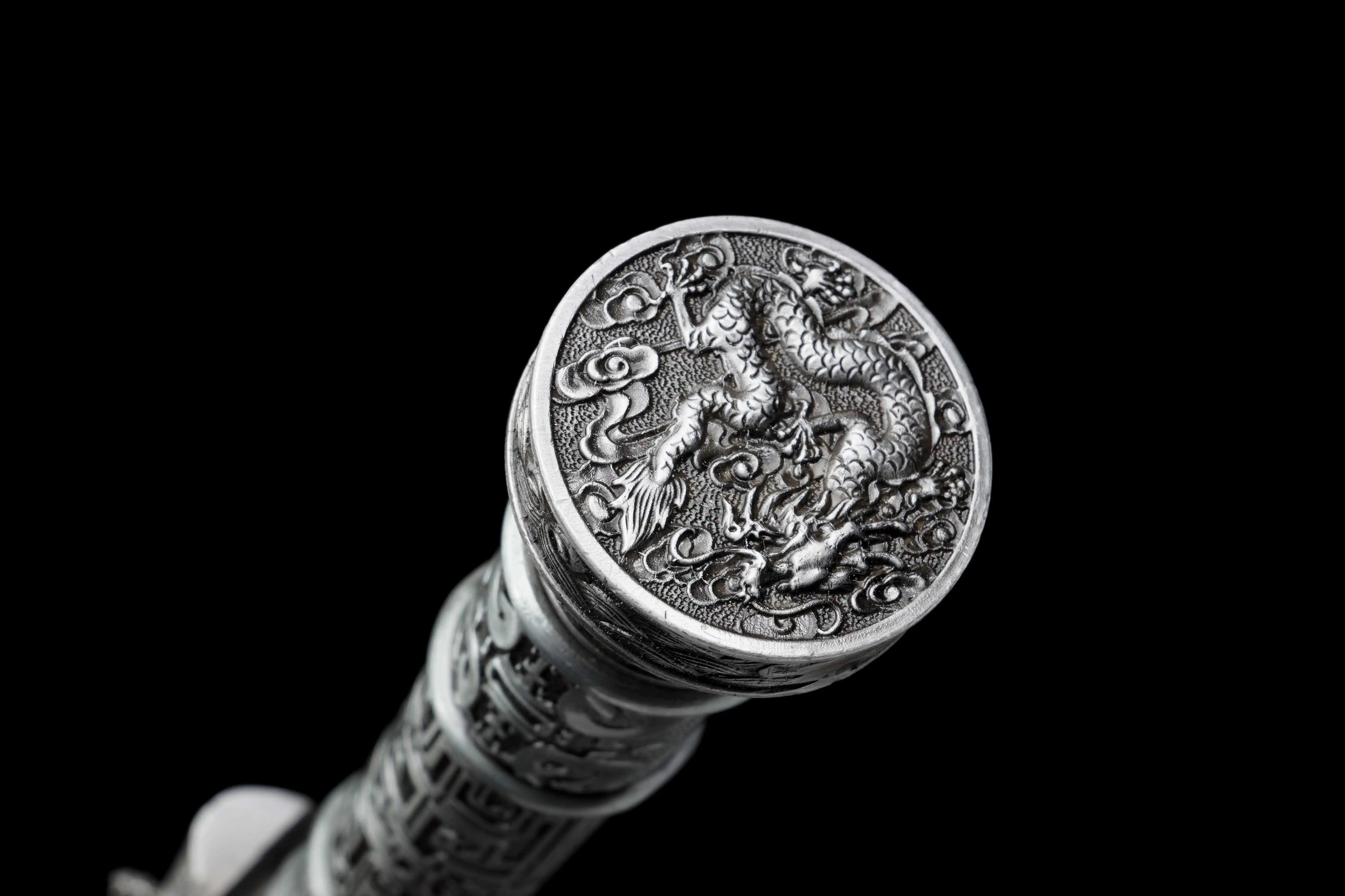 Chinese Dragon King Tai Chi Sword Manganese Steel True Sword Gift for katana martial arts and exercise. Decorative not sharp