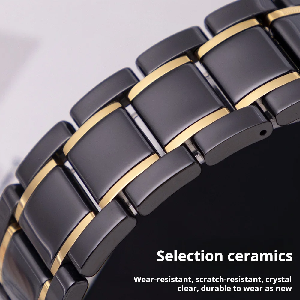 男性と女性のためのスマートスチールストラップ,Huaweiウォッチ,gt,gt2,3,gt4,gt5,41,46mm,samsung galaxy 3,4,5