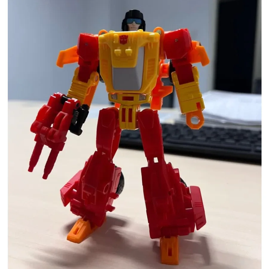 

В наличии: Игрушка Hasbro Transformers TargetMaster Sureshot Age of The Primes, трансформируемая фигурка-робот, модель автомобиля, подарок для мальчика