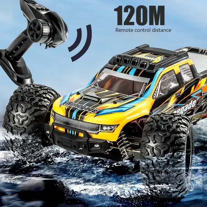 HBX 2996/2996A 1/10 2.4G 4WD RC Car 32-45 km/h Spazzola/Cammion fuoristrada LED senza spazzole per bambini