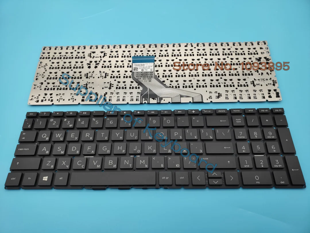 

Original NEW For HP 15-dw1013ur 15-dw1014ur 15-dw1015ur 15-dw1016ur Laptop Russian Keyboard Black