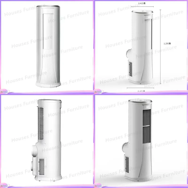 18000 BTU Portable Air Conditioner Mini Split AC Unit Home Living Room Vertical Cooling Fan Variable Power Plastic