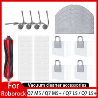Roborock Q7 M5 / Q7 M5+ / Q7 L5 / Q7 L5+ / Q7 TF / Q7 TF+ / Q7B / Q7T+ Plus Parts Main Brush Filter Mop Cloth Dust Bag
