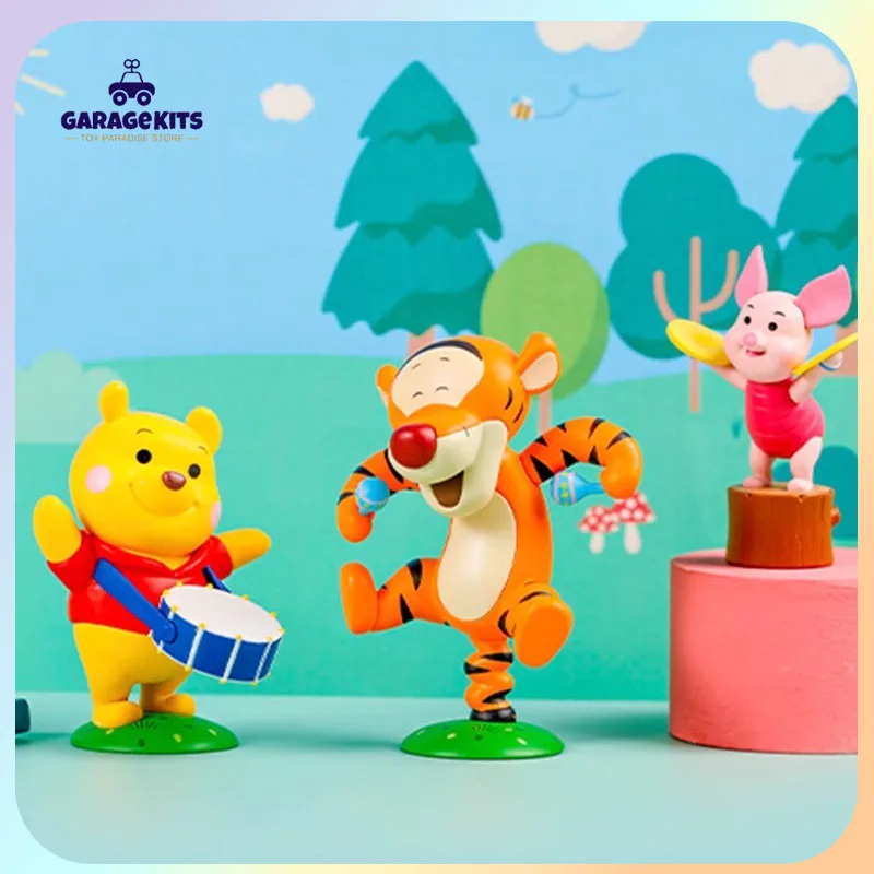 

Genuine Winnie The Pooh Handemade Pigey Tigger Doll Car Ornaments Cartoon Figure Cute Doll Anime Trendy Toys Kids Custom Gifts