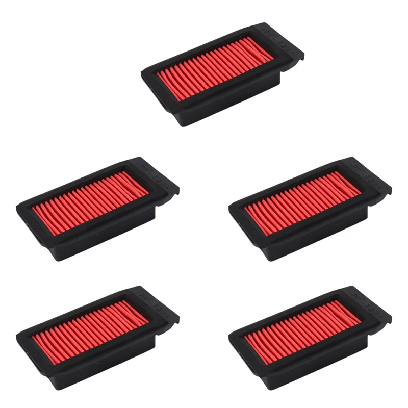 5X Air Filter Motorcycle Engine Filter Intake For Yamaha XT250 Magician 250 Serow 2005-2017 XG250 TRICKER 2004-2010-A58X