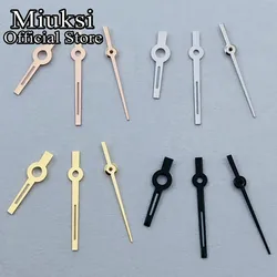 Miuksi silver gold rose gold blue black watch hands green luminous hands fit NH05 NH06 movement