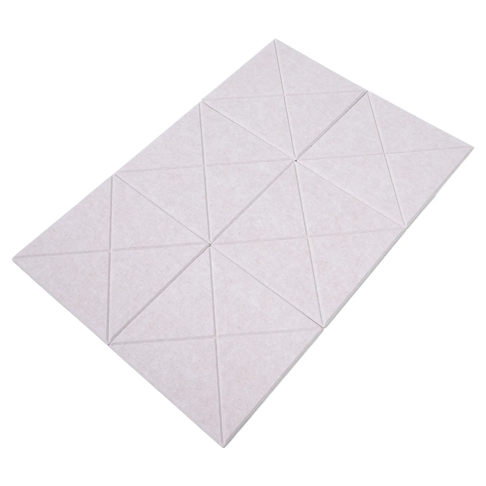 

6 Pcs Soundproof Sound-absorbing Wall Stickers Panels Self Adhesive Acoustic Soundproofing Board Cotton Mat