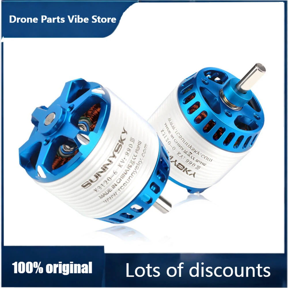 

FySUNNYSKY X3120-III FPV Brushless Motor 585KV 760KV 880KV 1025KV, 1250W-1625W High Power, for RC Fixed Wing Airplane Quadcopter