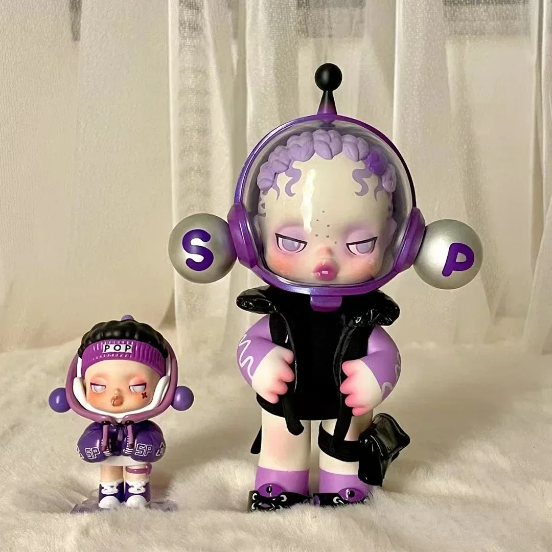 SKULLPANDA OOTD Glaring Extra Size Purple Doll Action Figure Fashion Girl Customize Toy Artistic Appreciation Collect