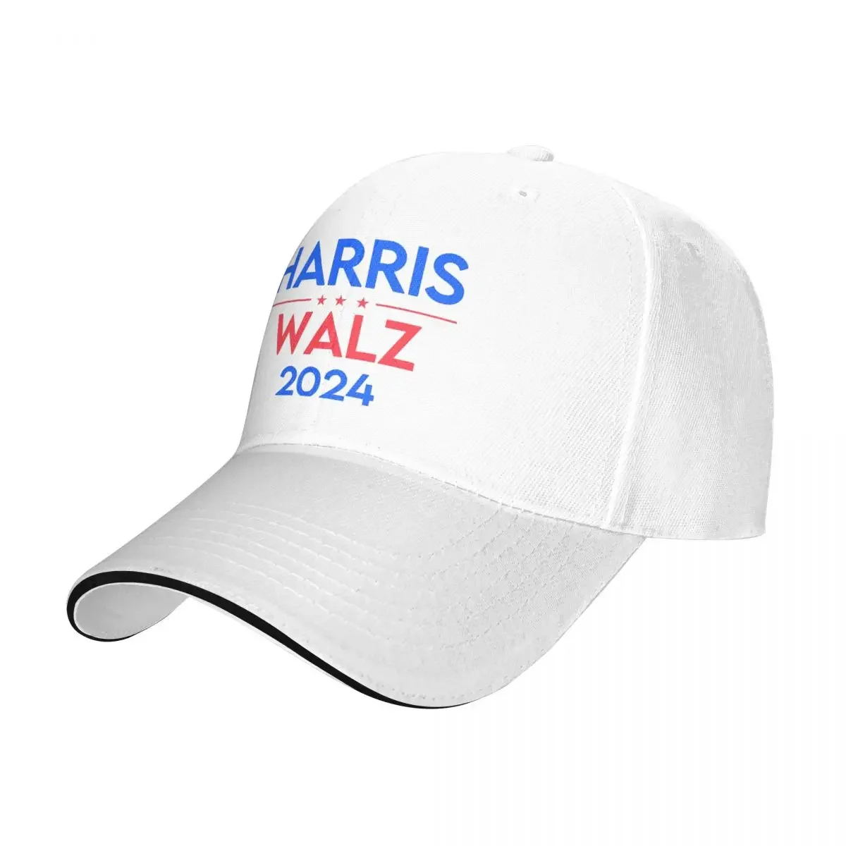 2024 New Casquette Harris Walz President 2024 Stuff Unisex Style Trucker Hat Retro Election Headwear Adjustable Fit