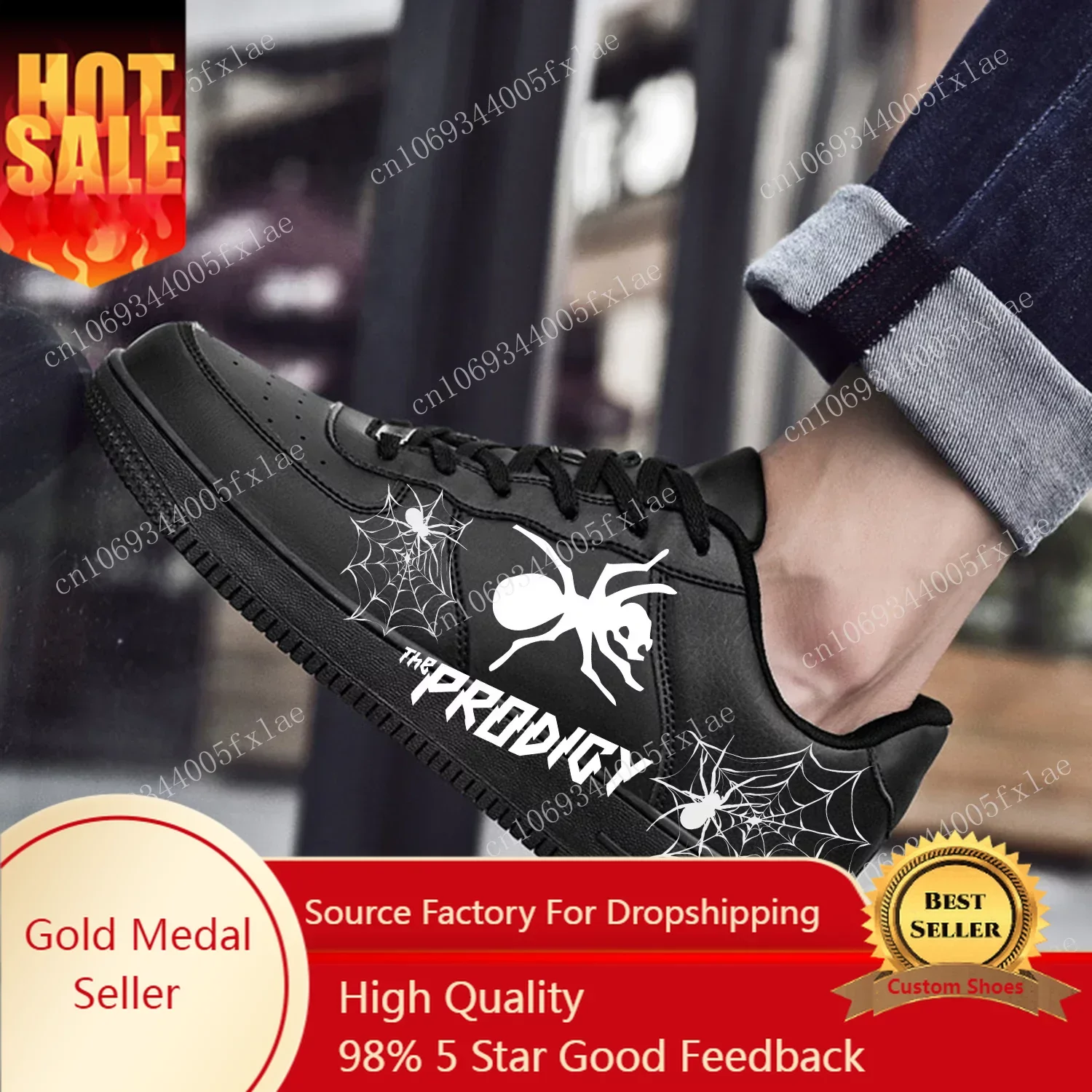 

The Prodigy AF Basketball Mens Womens Sports Running High Quality Flats Force Sneakers Lace Up Mesh Customized Made Shoe Black