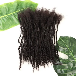 Orientfashion Sister Locs Faux Crochet Hair Goddess Soft Locs Micro Dreadlocks Hair Extensions Interlocs with Curly End 8inch