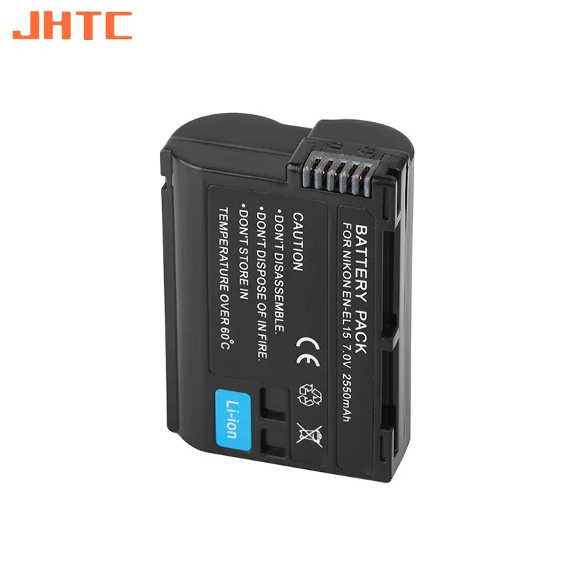 EN EL15 EN-EL15 Battery 2550mah For Nikon DSLR D7000 D7100 D7200 D600 D610 D800 D800E D810 D81 L15 ENEL15  Camera Batterie