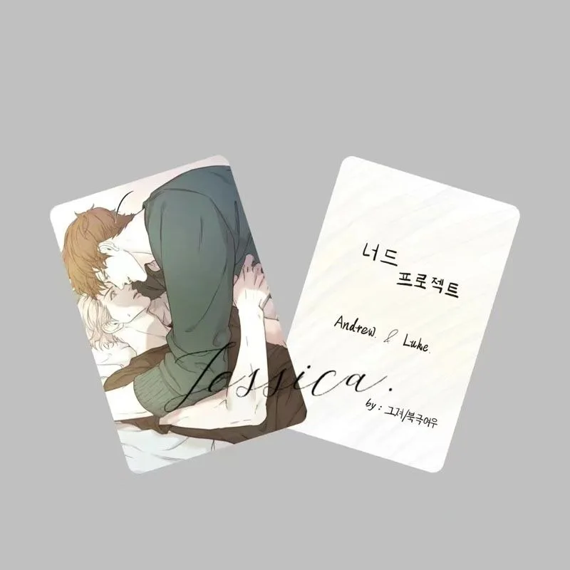 Nerd Project アニメ小さなカード 3 インチフォトカード LOMO カードフォトカードファンのためのコレクション装​​飾友人ギフトブックマークポストカード