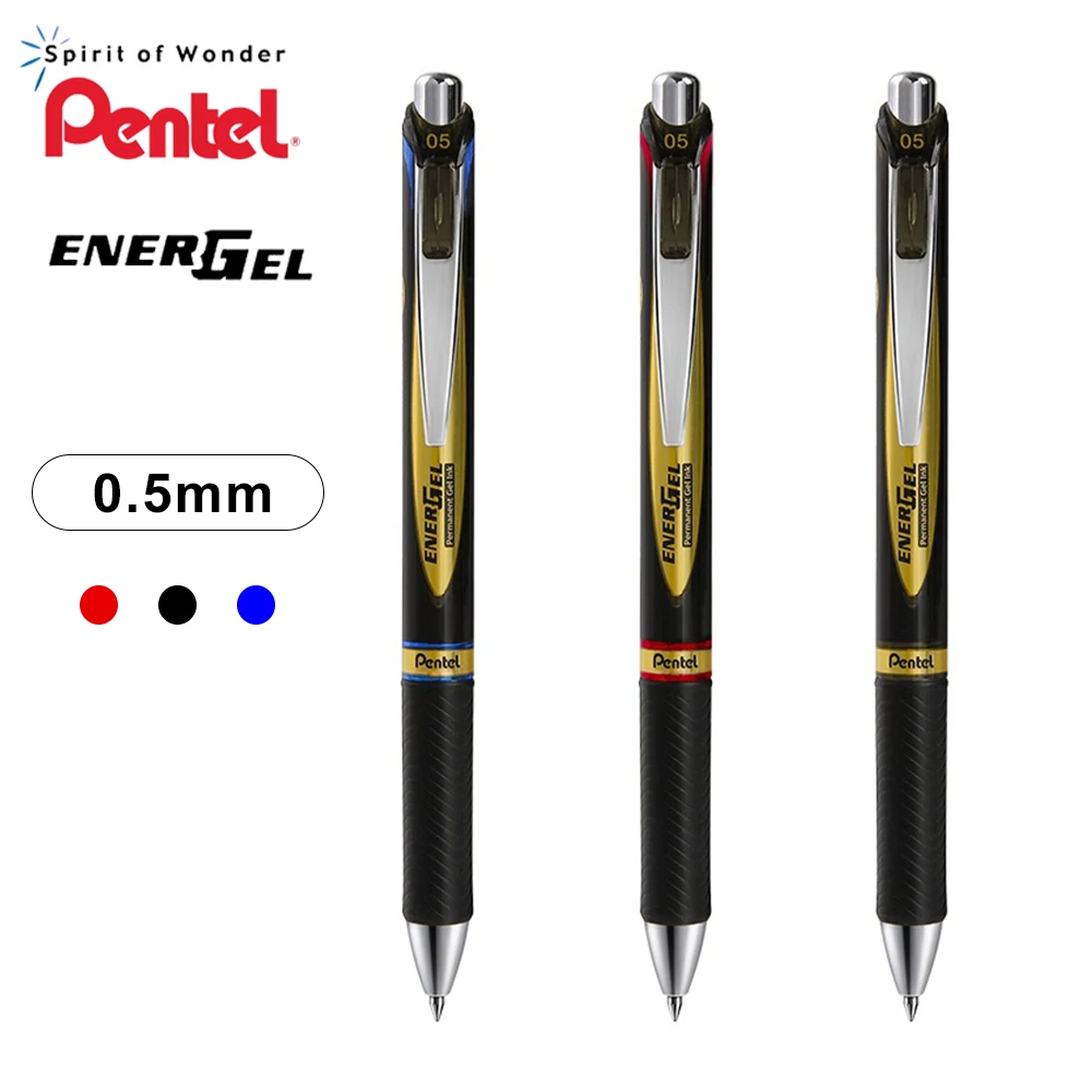 

3pcs Japan Pentel Gel Pens 0.5mm Limited BLP75 Smooth Waterproof Quick Drying for Writing Signature School Office Stationery