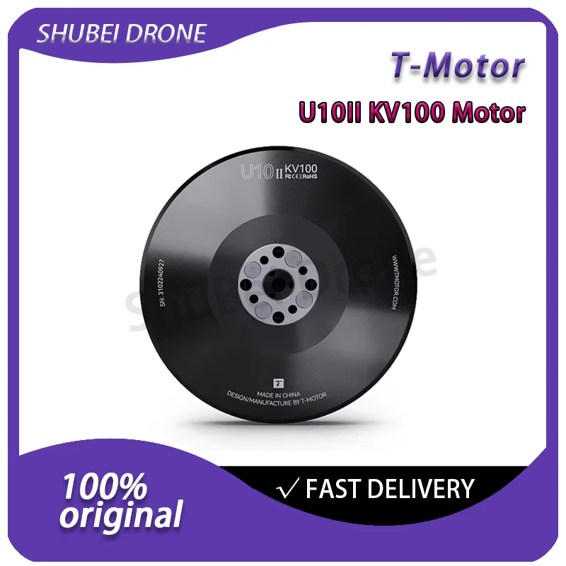T-MOTOR U10 II KV100 High Torque Brushless Motor Max Thrust 12kg+ Professional Power System for Heavy Payload Drones