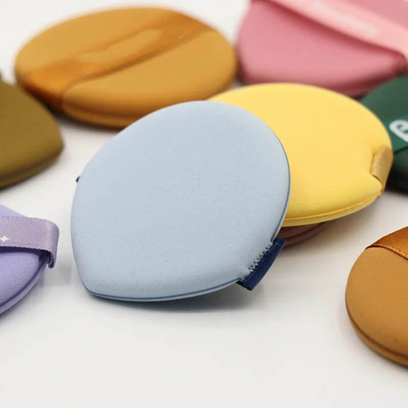 7/10Pcs Mini Air Cushionพัฟบางน้ําหนักเบาFoundationฟองน้ําแห้งเปียกDual-ใช้Polychromatic Multiformเครื่องสําอางค์เครื่องมือ