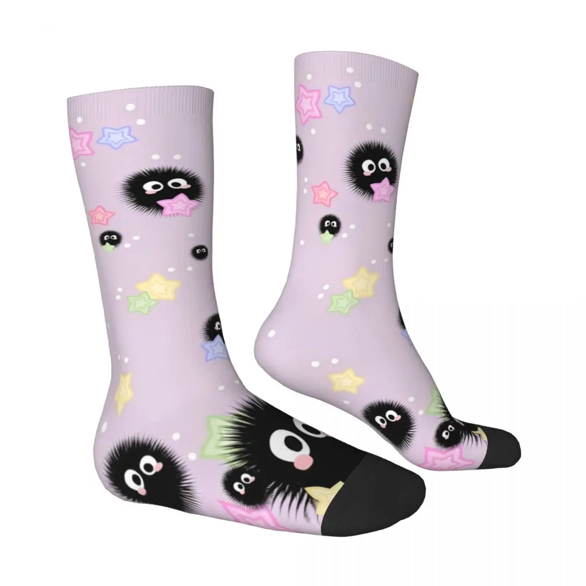 Soot Studio Ghiblis Socks Autumn Stockings Funny Men Medium Soft Socks Design Outdoor Anti-Slip Socks