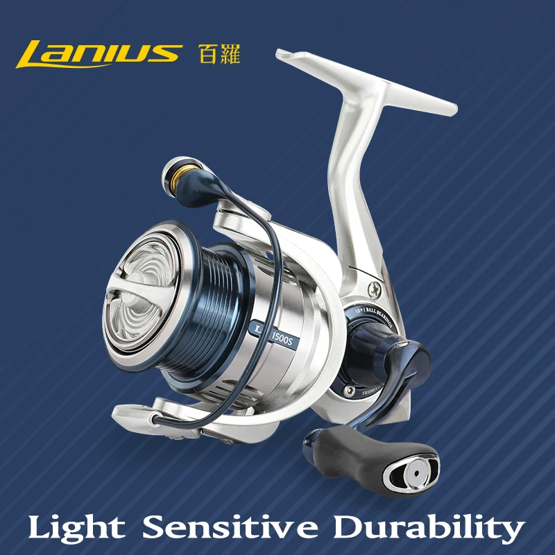 TSURINOYA Ultra Light 149g Spinning Fishing Reel LANIUS 800 1000 1500S Bait Finesse Carbon Long Casting Shallow Spool Coil