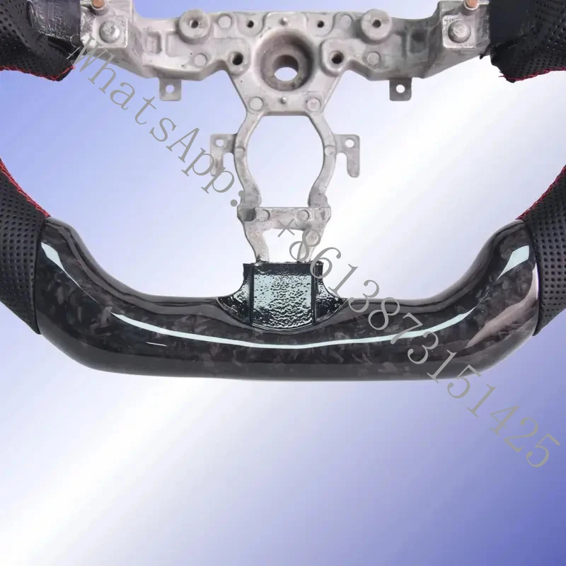 

Руль Forged из карбона для 370z 2008-2020, D-образный, с плоским дном, с перфорированной кожей NAPPA
