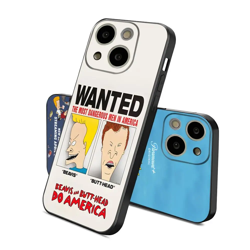 Beavis and Butt-Head Phone Case for 15 Pro Max for Apple iphone 14 13 14 12 Mini 11 Xr X Xs Pro Max 8 7 Plus Back Cover