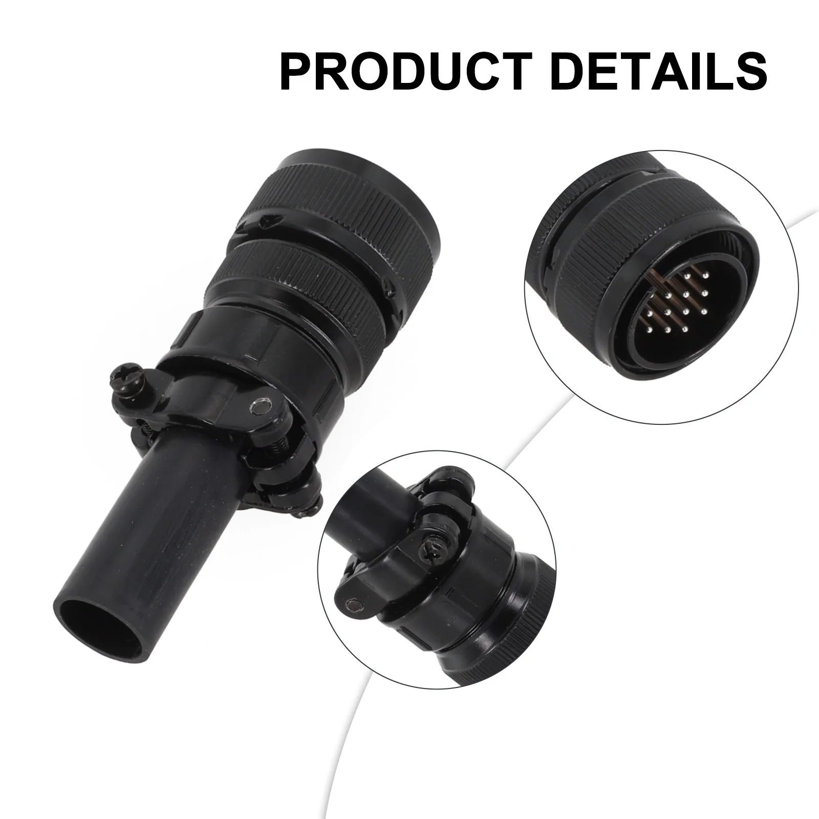 

Sturdy 14 Pin Aviation Socket Connector Male Compatible with For Miller Welding Systems Built to Last with Rugged Alloy Steel