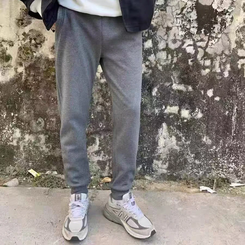 

Мужские брюки для работы на открытом воздухе, зимние флисовые спортивные штаны, новые повседневные теплые брюки из 1/2 шт., толстые теплые однотонные спортивные штаны для бега