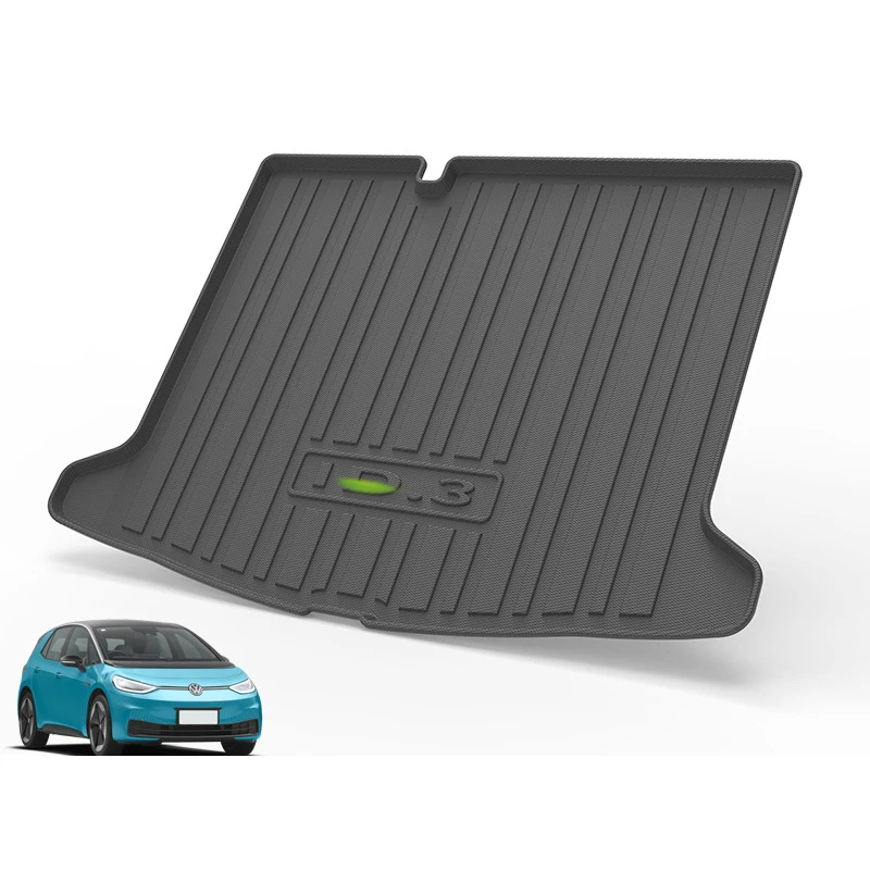 For Volkswagen ID.6 Crozz 7-seat All-Weather Car Floor Mats VW ID.4 Crozz 2021 2022 Trunk Mats Full Set Liner Non-Slip Odourless