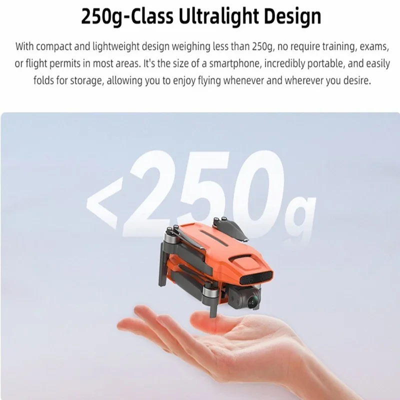 New camera drone 249g lightweight 48MP sensor 4K 60fps AI super night scene video 9KM flight distance 2025 professional drone