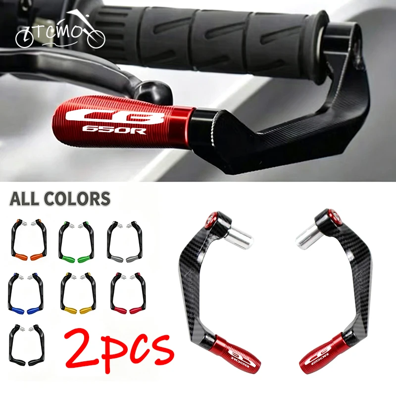 For Honda CB650R CB650 CB 650 R 650R 2019-2025 Motorcycle CNC Handlebar Handguard Brake Clutch Levers Hand Guard Protector