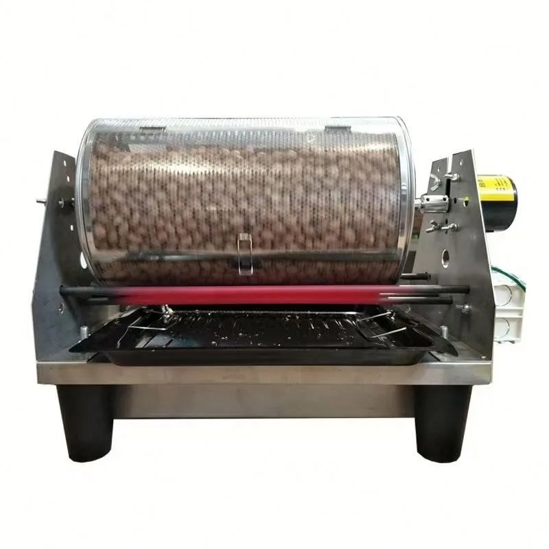 Commercial Industrial Hot Air Roaster Peanut Coffee Bean Nut Gas Electric Manual Roaster Equipment