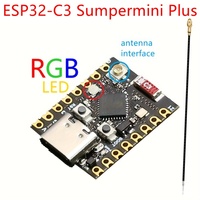 NEW ESP32-C3 With IPEX Antenna SuperMini V2 Plus IOT Development Board ESP32 C3 WiFi Bluetooth MicroPython Arduino Compatible