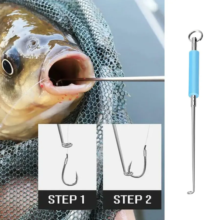 

1x Decoupling Device Fishing Tools Stainless Steel Hook Unhooker Fishing Hook Detacher Fishing Hook Remover Fishing Equipment