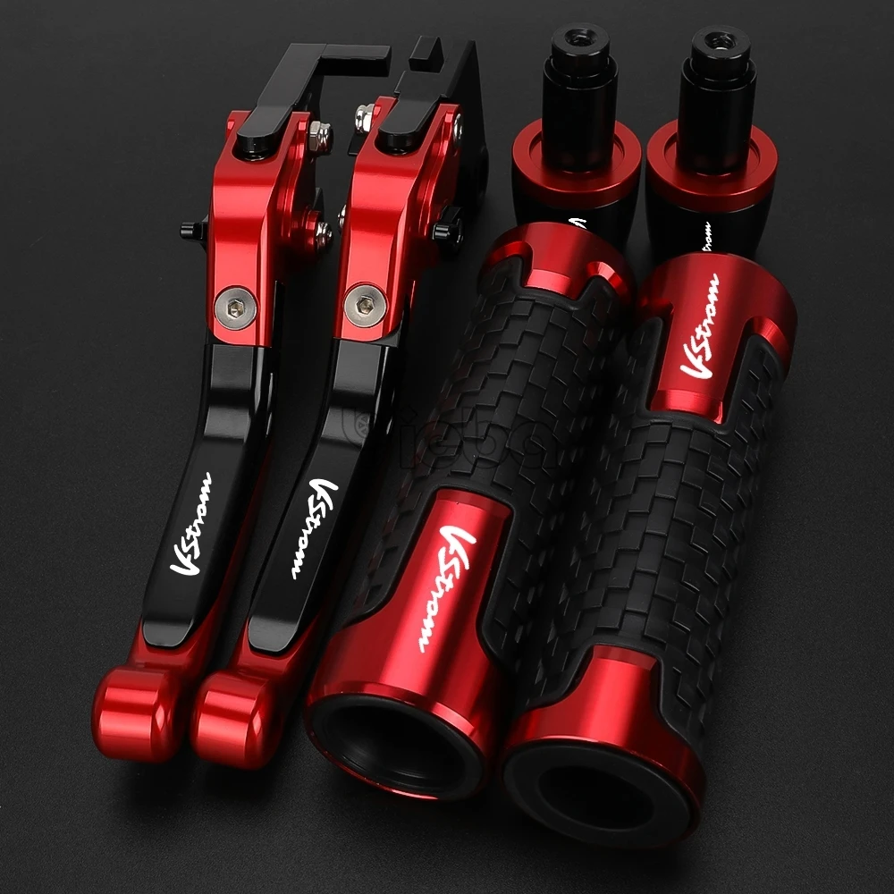 

Motorcycle For Suzuki DL250 VSTROM 2017~2022 2023 2024 Brake Clutch Levers Handle Bar End Grips Caps DL 250 V-STROM V STROM 2025