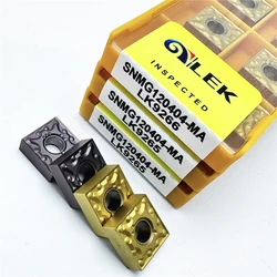 SNMG120404 SNMG120408 inserto in metallo duro utensile per tornitura esterna lavorazione dell'acciaio inserto per tornitura di alta qualità utensile da taglio per metalli CNC