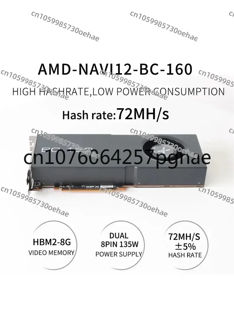 Fast Delivery Used XFX BC-160 8GB BC 160 12 GPU Video Game Graphics Card BC160 in Stock