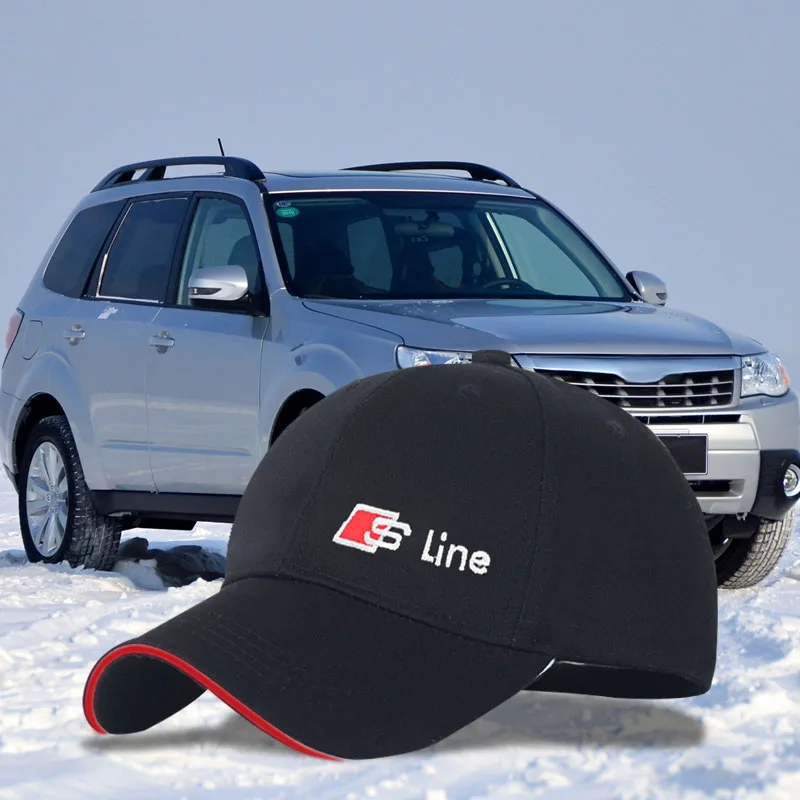 

Для Audi sline TT Q2 Q3 Q5 Q7 Q8 A3 A4 A5 A6 A7 R8 B5 B6 B7 B8 C5 C6 Автомобильная бейсболка Модная спортивная хлопковая кепка от солнца на открытом воздухе