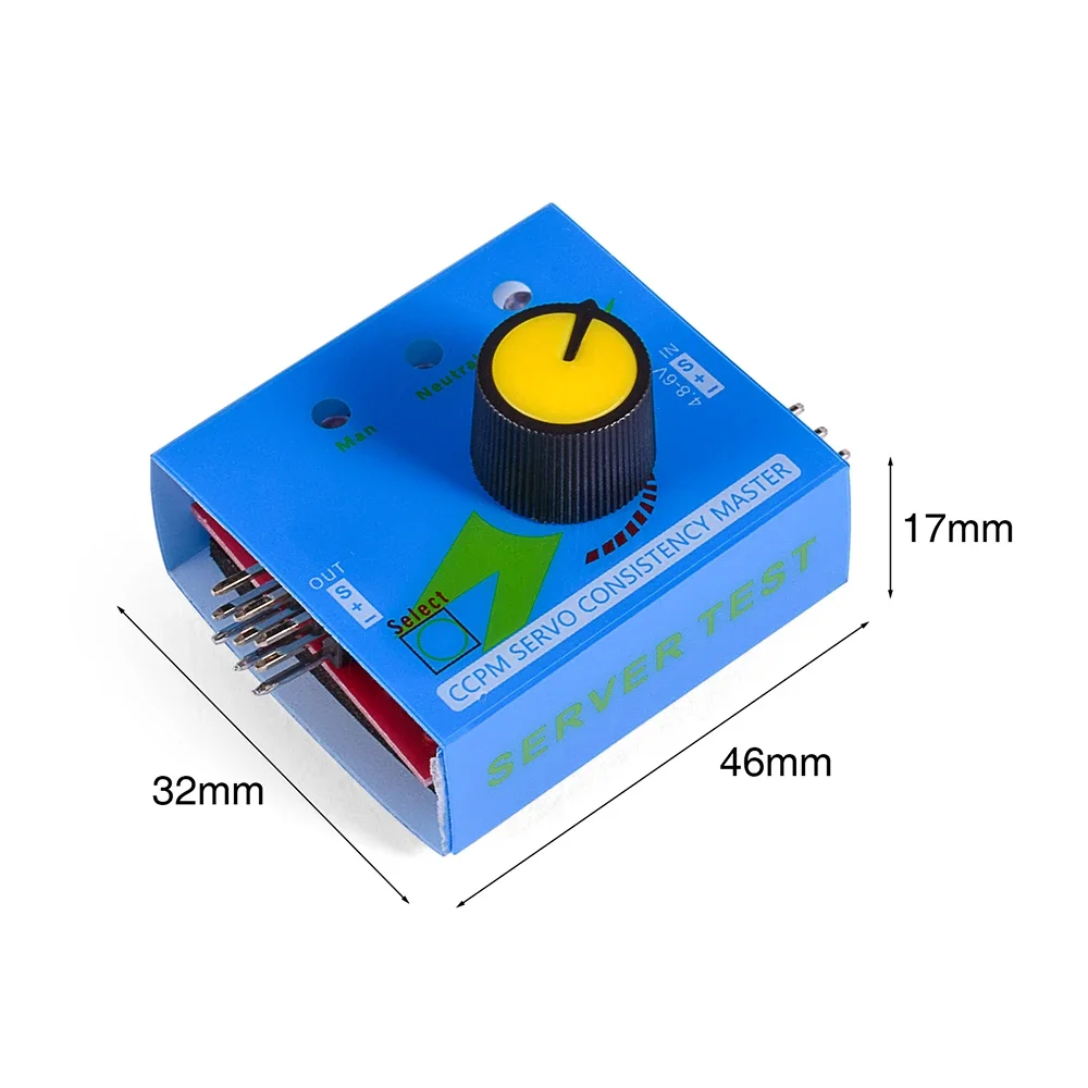 서보 테스터 RC 헬리콥터 자동차용 디지털 멀티 ESC 일관성 속도 컨트롤러 체커 조정 스티어링 기어 CCPM, RC 3CH