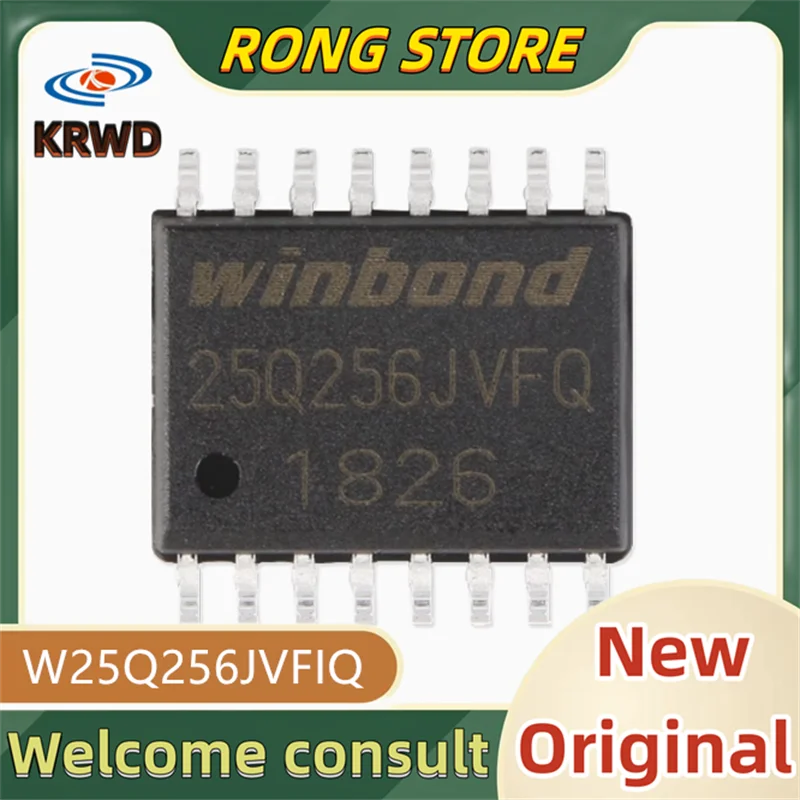 

5PCS 25Q256JVFQ New and original W25Q256JVFIQ W25Q256JVFI W25Q256JVF W25Q256J SOP-16
