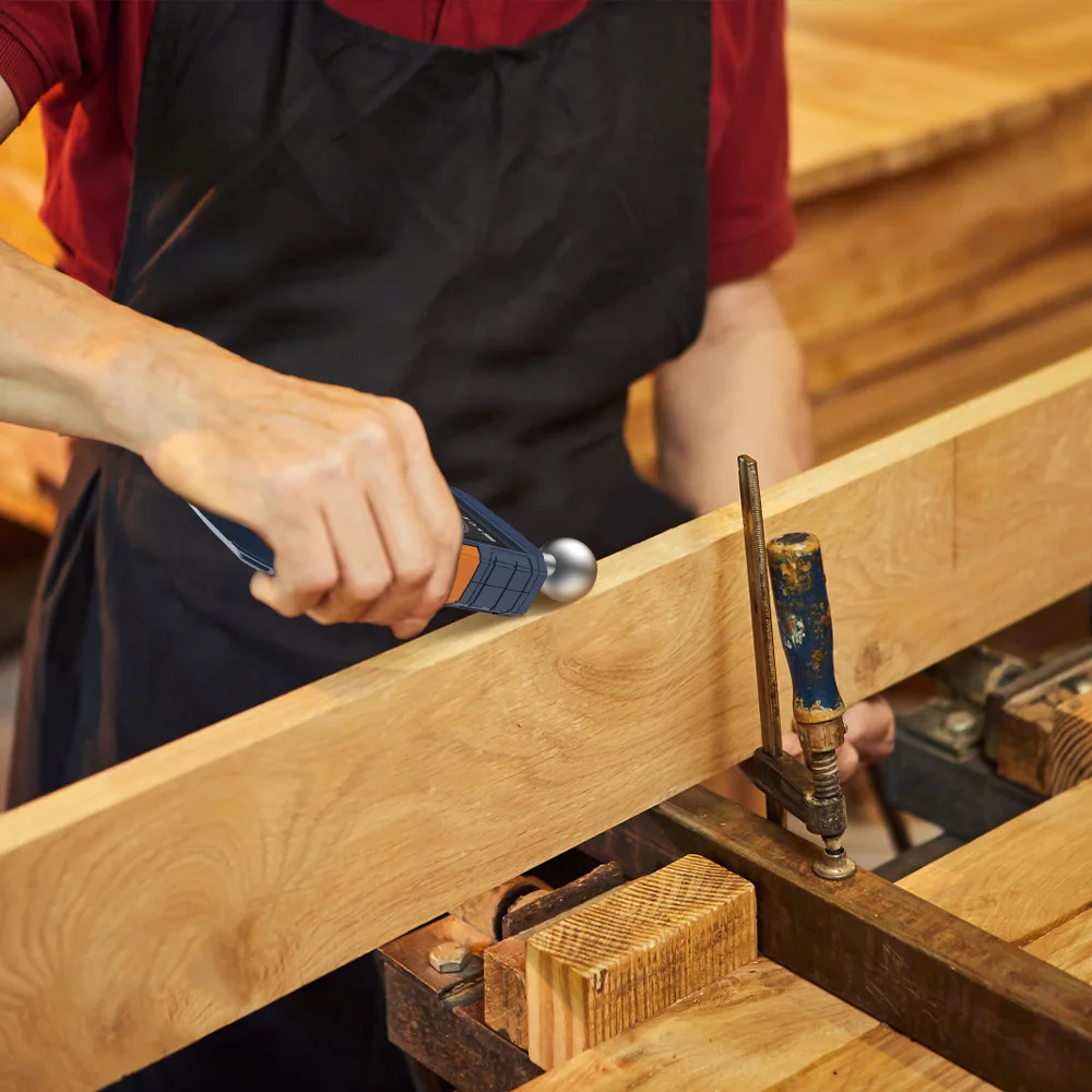 Tester di umidità del legno con sonda a sfera, scansione rapida 3s di profondità 5~40 mm e LCD 0-100% con precisione ±0,25% per materiali da costruzione