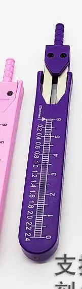 Electrocardiogram Drawing Cardiac Rhythm Training Caliper Scale Measuring Calipers Metal Tool