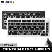 Monsgeek M1W V3 Gamer Keyboard kit Aluminum Wired 3 Mode Mechanical Keyboard Hot-Swap 82keys Customization Keyboard M1W Keyboard