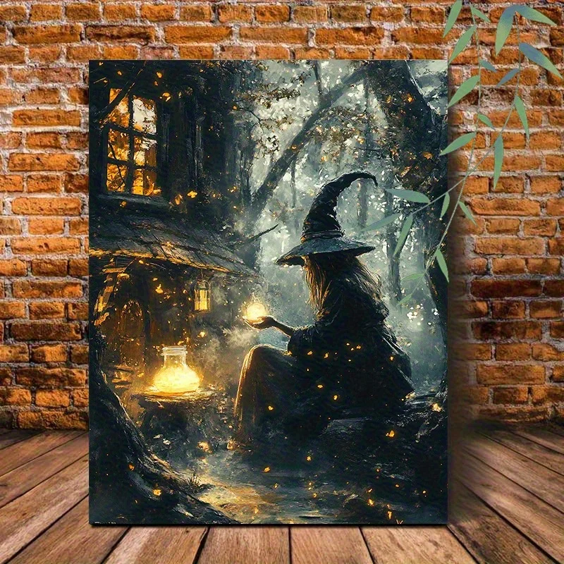1Pc Witch In Forest…
