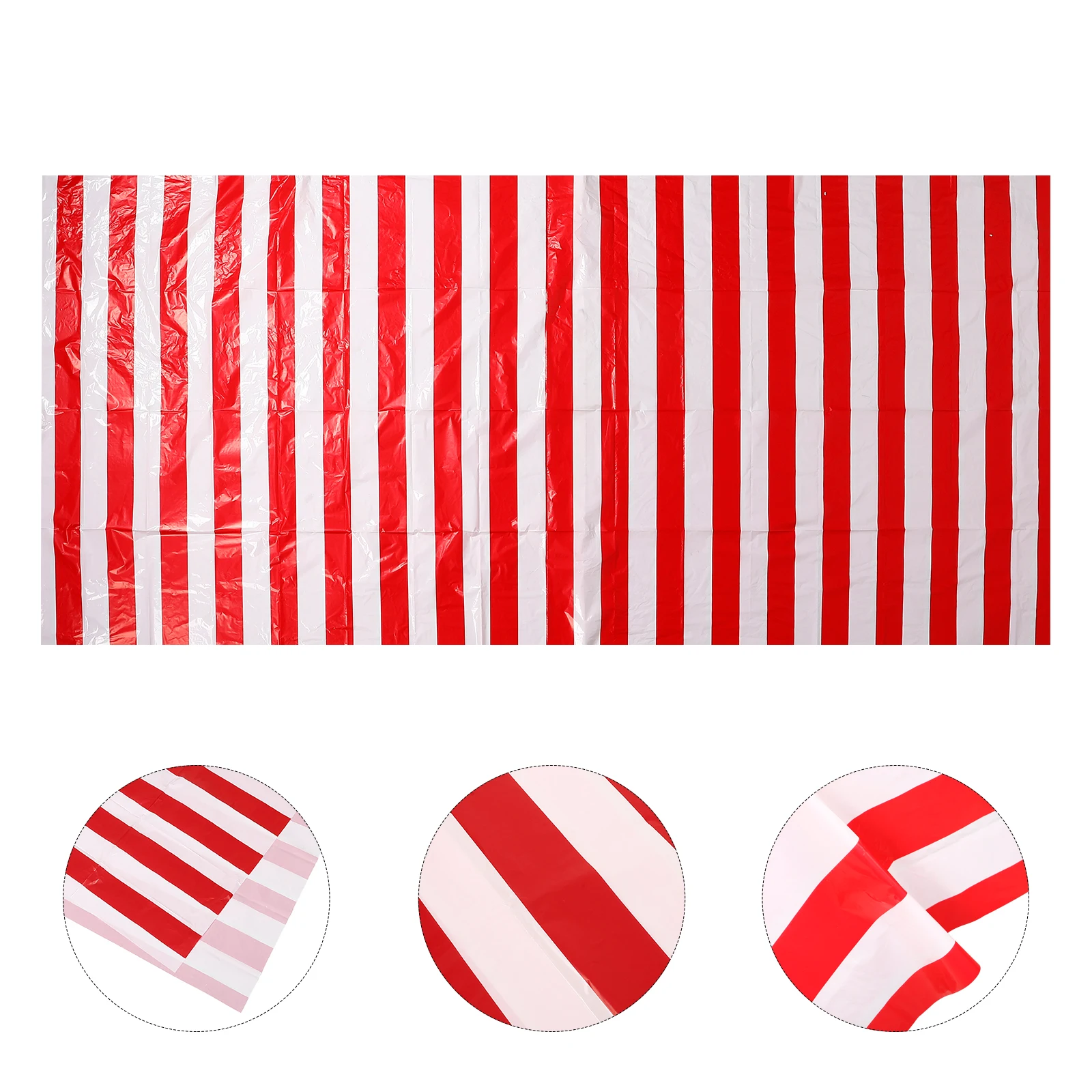 

Circus Tablecloth Stripe Decorative Birthday Party Cover Reusable Carnival Table Cover PARTY Favors Home Textile Table Cloth