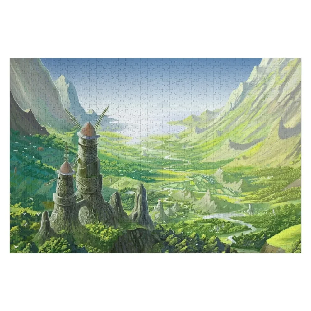 The Valley of the wind Jigsaw Puzzle Personalized Child Gift Personalized Name Puzzle