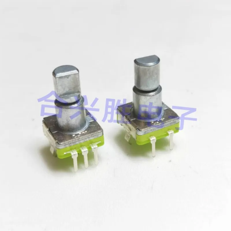 3PCS Encoder EC11 Type 30 Positioning 15 Pulse Car Navigation CD Volume Adjustment Button Shaft Length 14.5MM