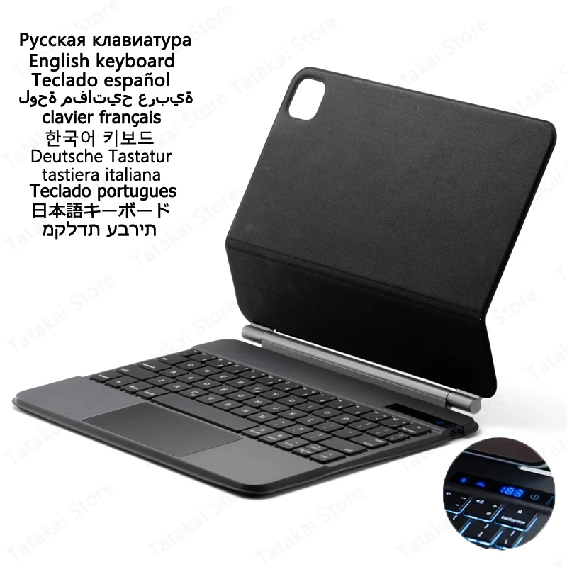 

Magic Keyboard for iPad Pro M4 11 inch Backlit Keyboard with Multi-touch Trackpad for iPad Pro 11 2024 Keyboard Power Display