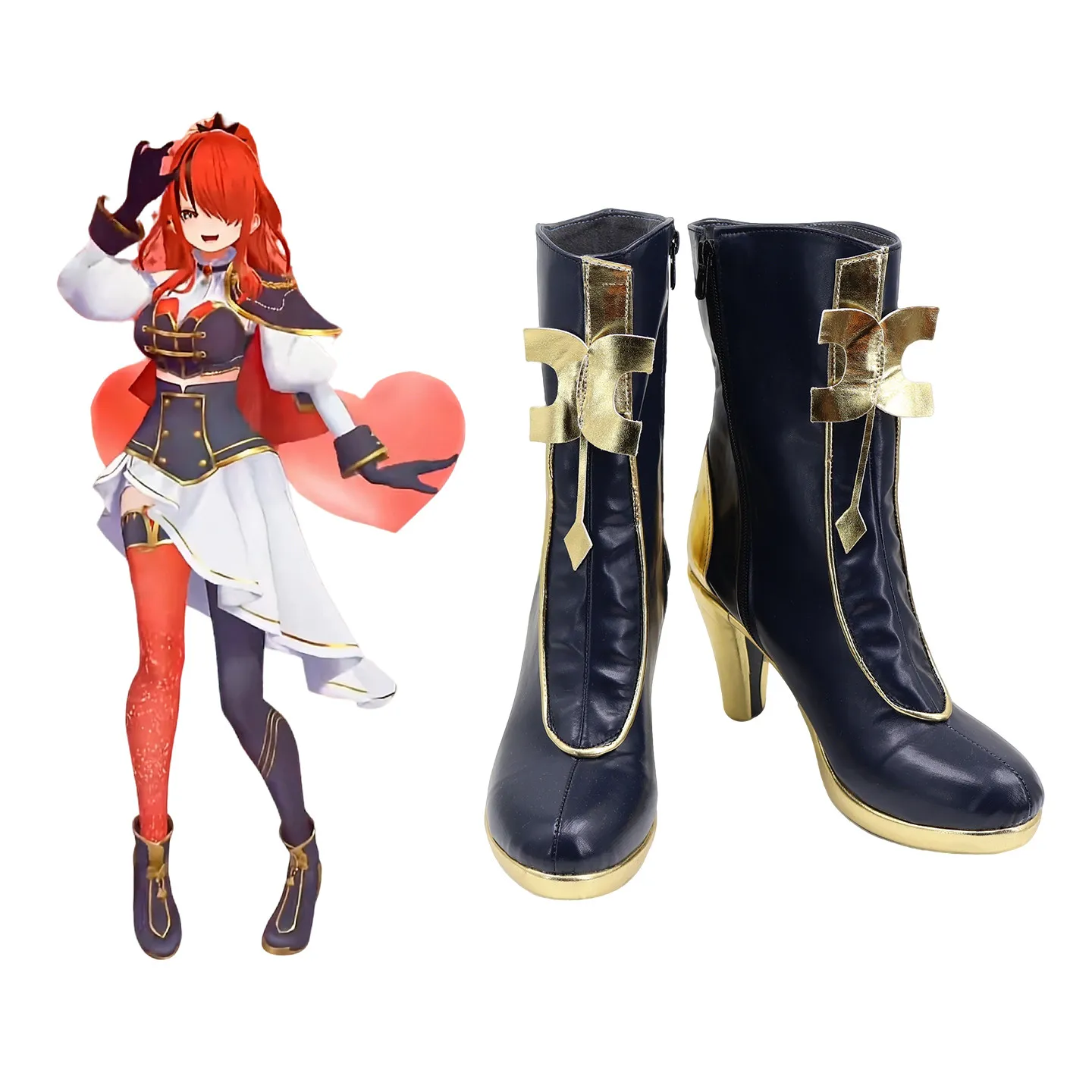 chaussures-de-jeu-anime-lain-paterson-virtual-youtuber-bottes-de-cosplay-accessoires-de-fete-d'halloween-personnalisation