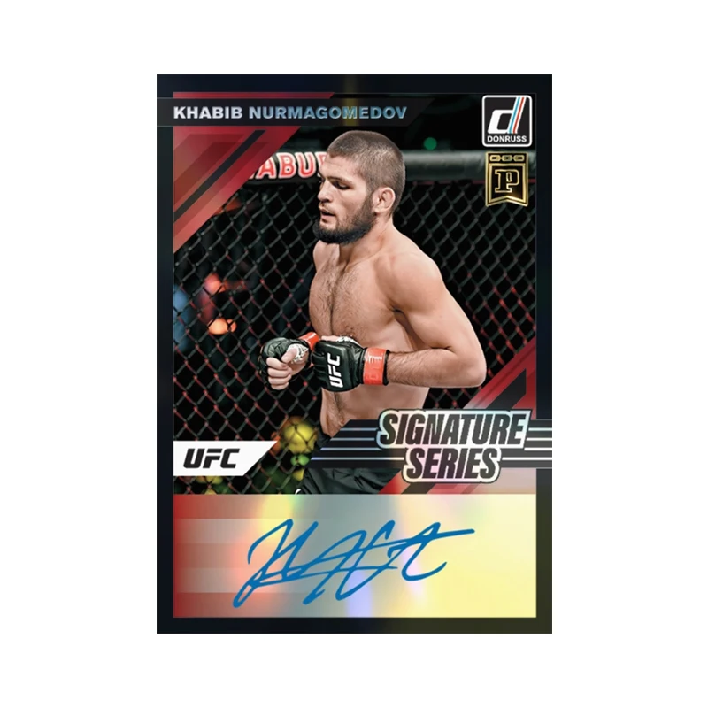 Panini Donruss UFC Series Homemade Diy Charles Oliveira Dustin Poirier Islam Makhachev Collection Flash Card Toys Gift - view 6