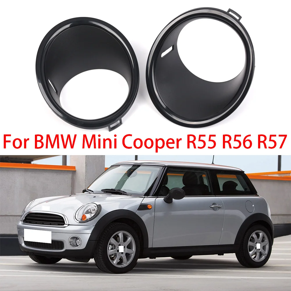 

Front Bumper Fog Lamp Decorative Cover For BMW Mini Cooper R55 R56 R57 51112753661 51112753673 51112753662 51112753674